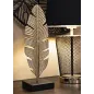 SCULTURA LIŚĆ Z PODSTAWKĄ NA ŚWIECĘ GLAM 10 10 34 cm MIN 2